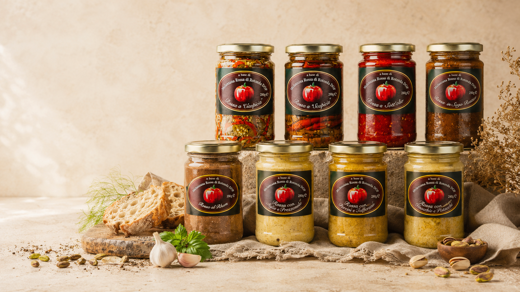 Melanzana Rossa di Rotonda DOP, preparazioni gastronomiche
